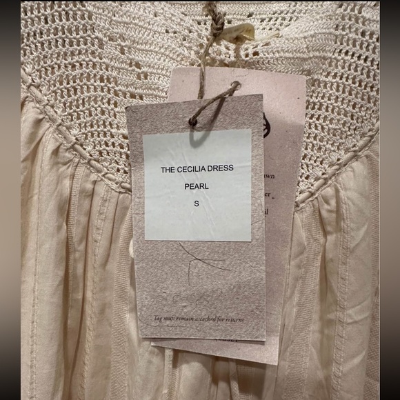 NWT Christy dawn Cecilia dress in pearl - Picture 4 of 8